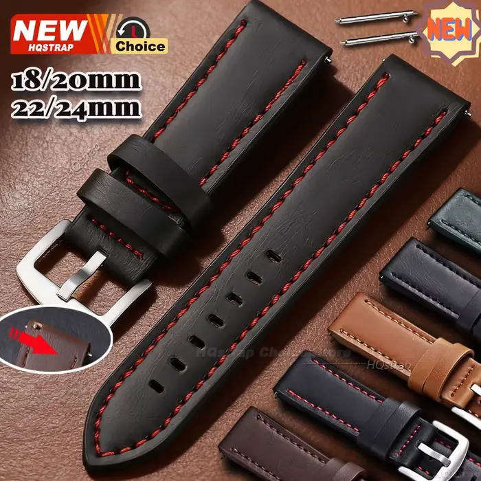 Bracelet de montre à dégagement rapide 18 mm 20 mm 22 mm 24 mm pour Omega