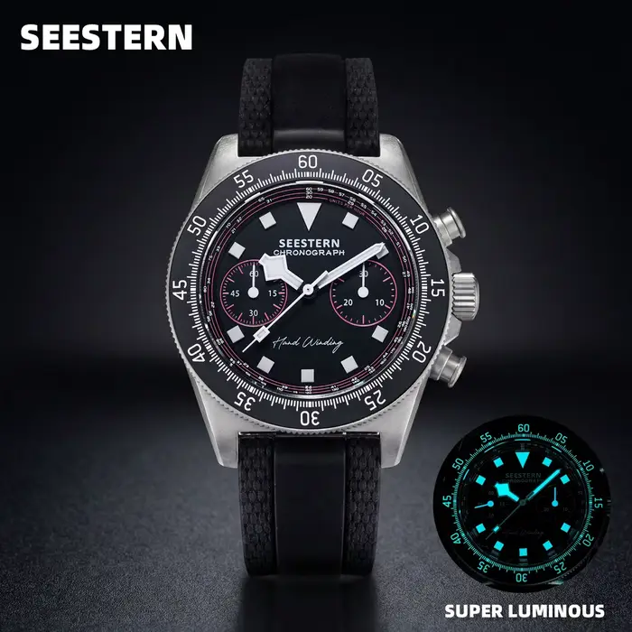 SEESTERN – montre-bracelet mécanique pour hommes