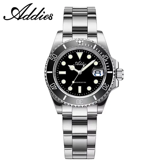 Addies – montre de luxe haut de gamme pour femme, mouvement GM12, lunette en céramique, acier inoxyd