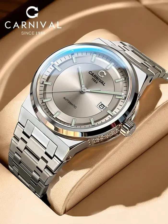 Relogio Masculino carnaval mécanique montre d'affaires pour hommes marque de luxe automatique montre-bracelet 50M étanche 2024 Reloj Hombre