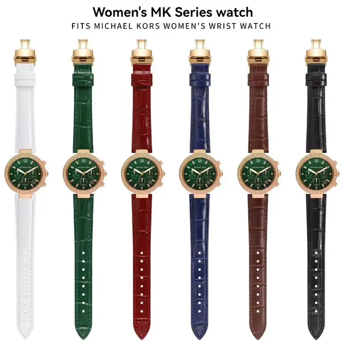 Bracelet de montre en cuir de vache