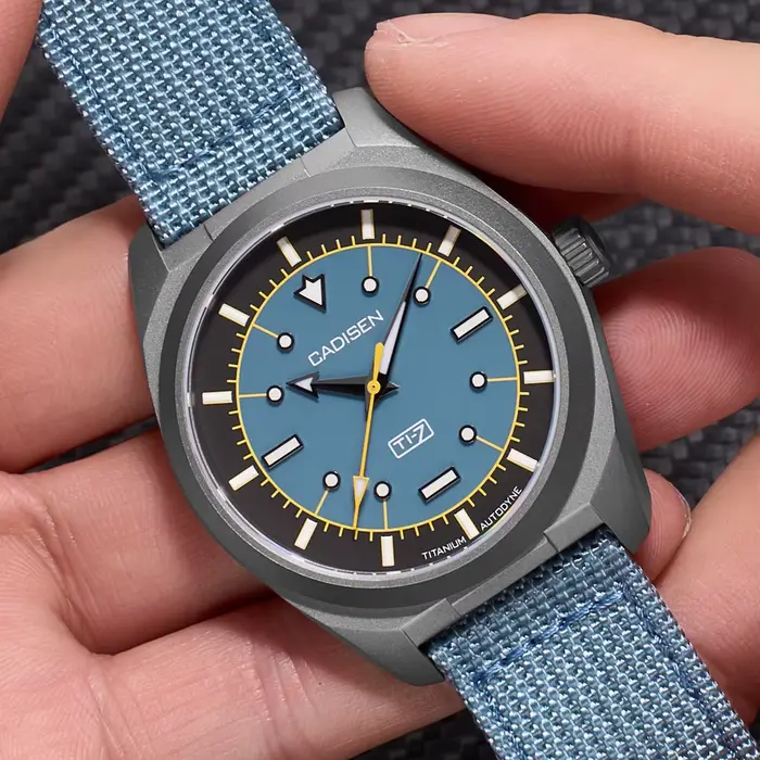 CADISEN TI-7 Autodyne 2026 NOUVEAU Montre mécanique automatique en titane pour homme