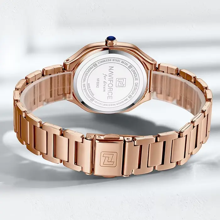 NAVIFORCE – montre à Quartz étanche et résistante aux chocs pour femmes