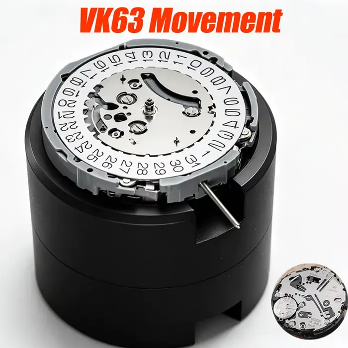 Mouvement à Quartz Chronographe CAOWTAN 925 Serti Zirconium Blanc Élégant Occasions Spéciales Montre à Remontoir Automatique Durabilité Précision Horlogerie