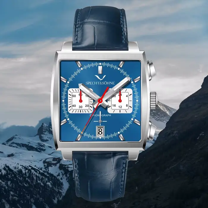 Relojes Hombre Specht & Söhne nouvelles montres chaudes hommes marque de luxe mâle japon VK64 chronographe à la mode Sport bracelet étanche