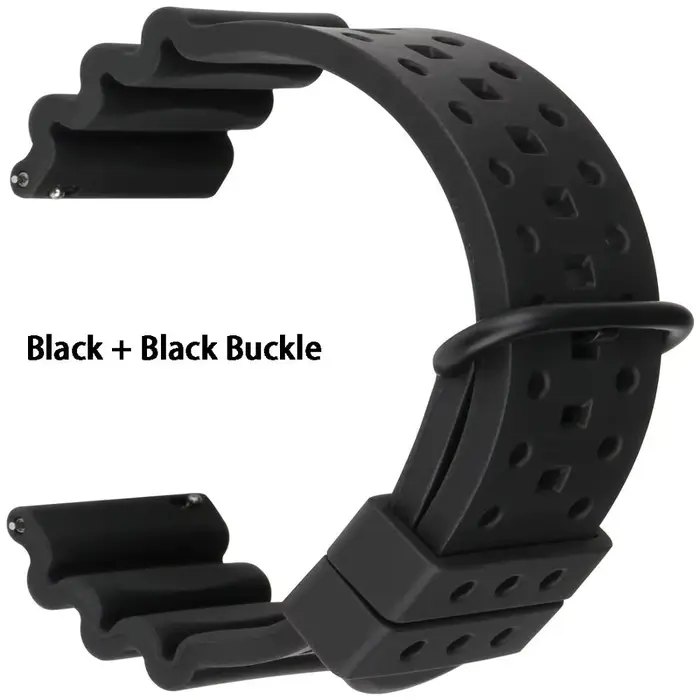 Bracelets de montre à dégagement rapide, bracelet de montre en caoutchouc, ceinture de bracelet de m