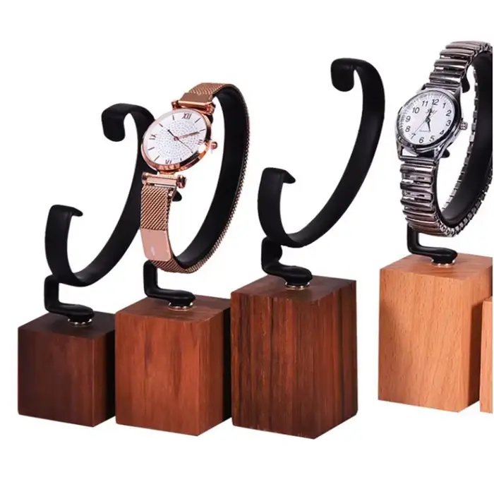 Présentoir de montre en bois haut de gamme