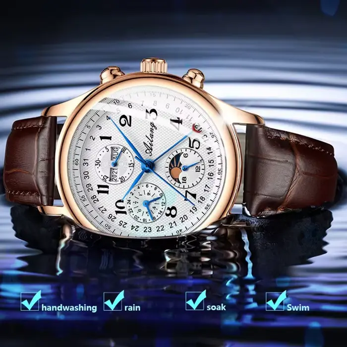 Nouvelle montre mécanique automatique de marque Ailang