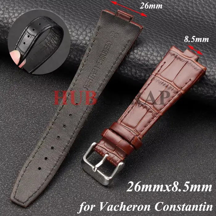 Bracelet de montre en cuir de haute qualité