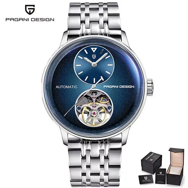 PAGANI DESIGN 2025 nouvelle montre mécanique pour hommes 100M étanche luxe affaires automatique homm