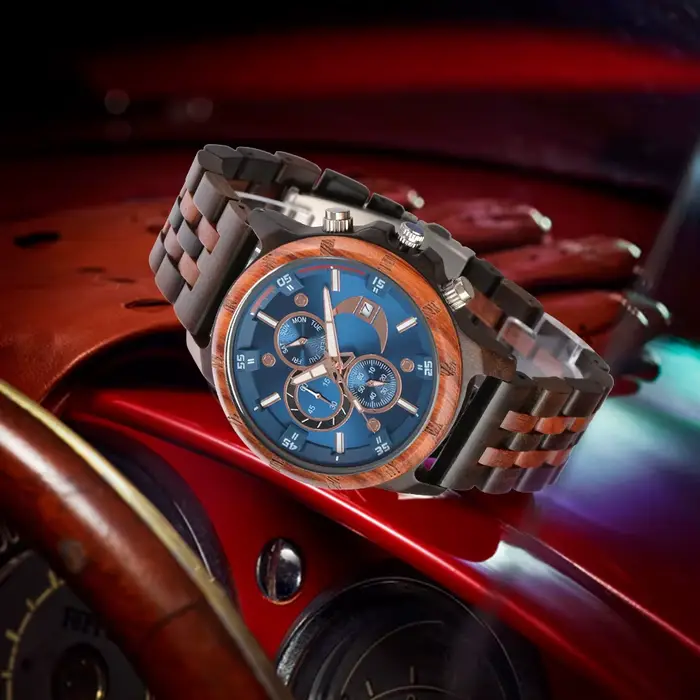 Montres en bois pour hommes