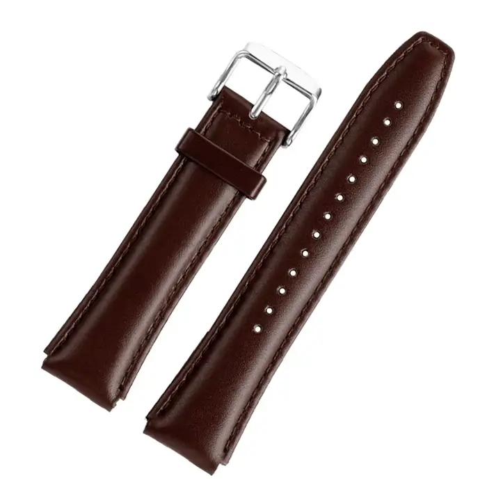 Bracelet de montre Vintage en cuir de vache