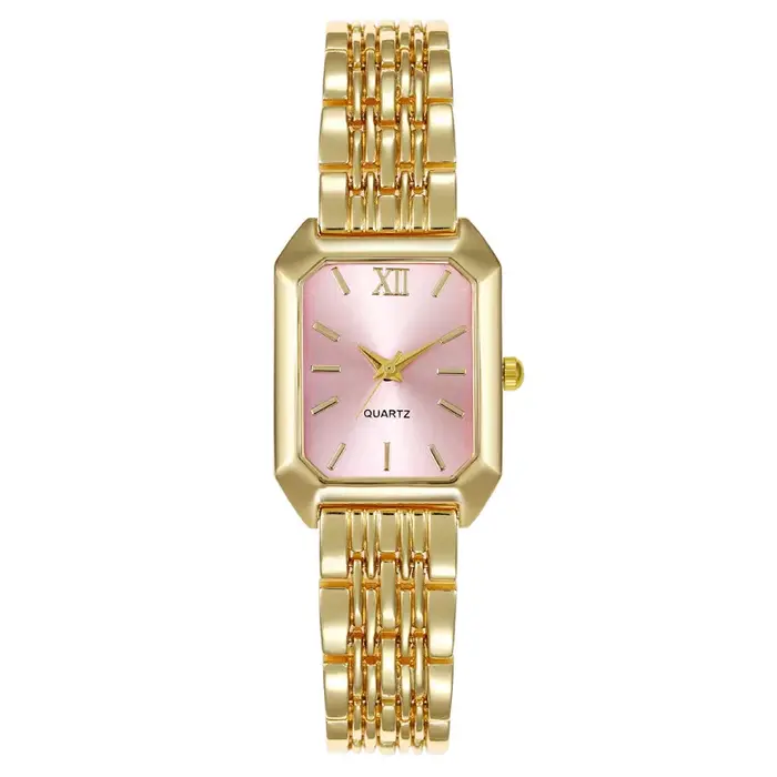 Nouvelles montres en or pour femmes dames montre-bracelet or Quartz montre minimaliste cadeau