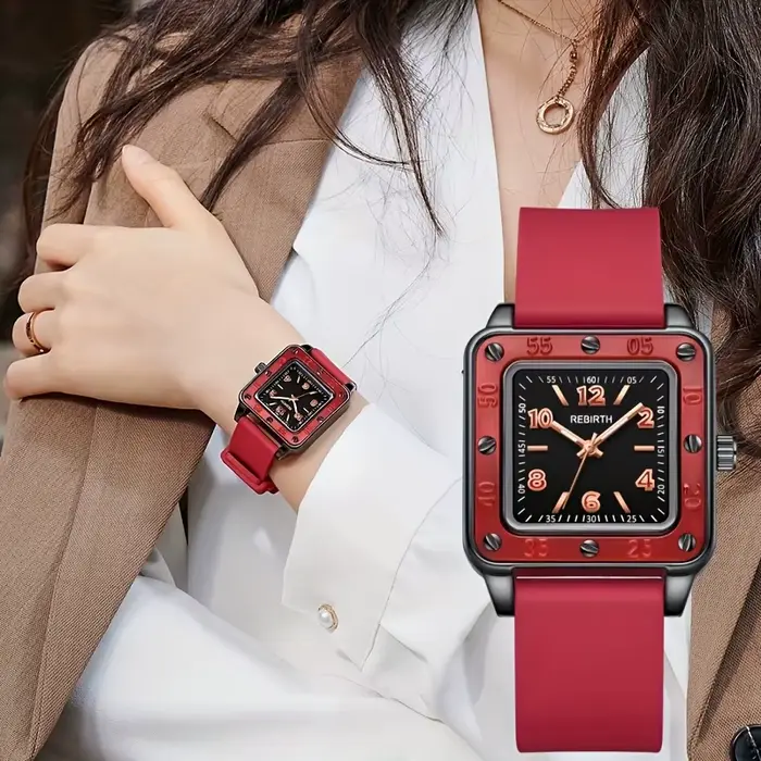 Montre à quartz pour femme, élégante, artistique et luxueuse, style business
