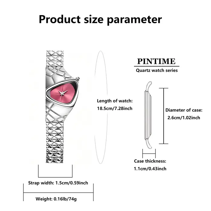 Montre pour femme, édition limitée originale année du serpent