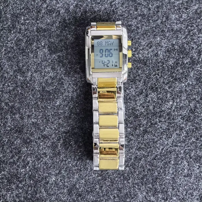 Montre Azan pour la prière musulmane avec boussole Qibla