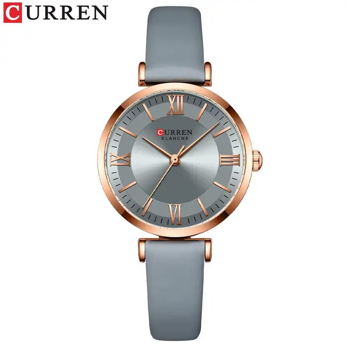 CURREN luxe flambant neuf montres pour femmes Simple Quartz cuir horloge femme élégante montres