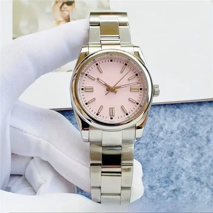 Montres mécaniques automatiques de luxe personnalisées pour hommes et femmes