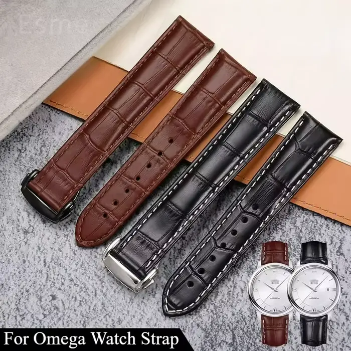 Bracelet De montre en cuir De vache véritable