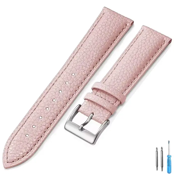 Bracelet de montre en cuir véritable 16mm 18mm 20mm 22mm 24mm bracelet de montre pour homme femmes b