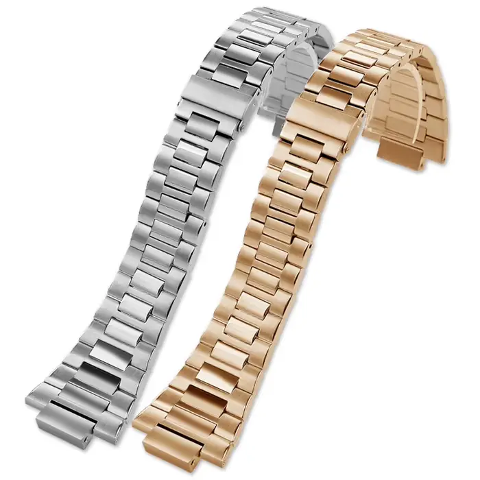 Bracelet de montre en acier petconvexe Hi-Q