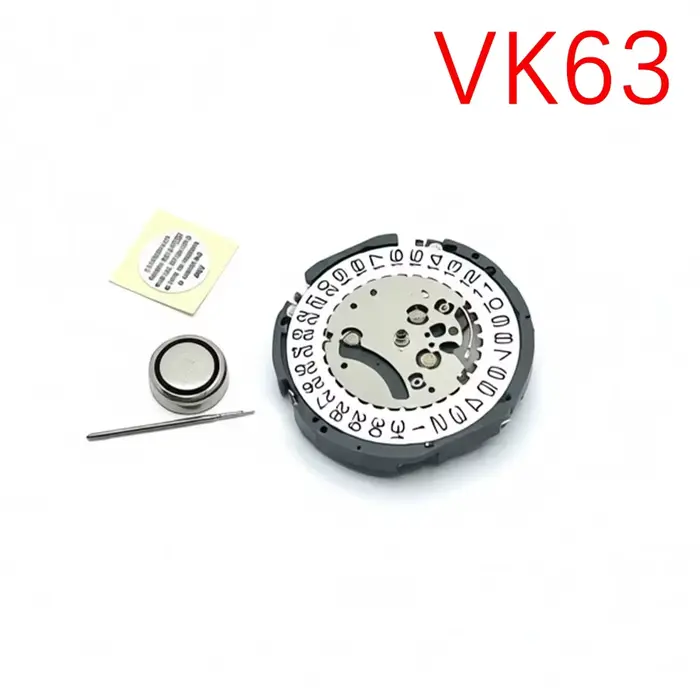 Montre de sport multifonctionnelle avec mouvement à quartz japonais importé VK63, calendrier 24 heur