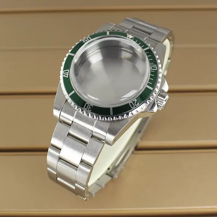 Boîtier de montre vintage en argent de 38 mm