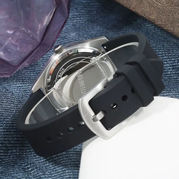 Montre mécanique homme HEIMDALLR rétro acier inoxydable résistante à l'eau pour sport et loisirs occasions spéciales