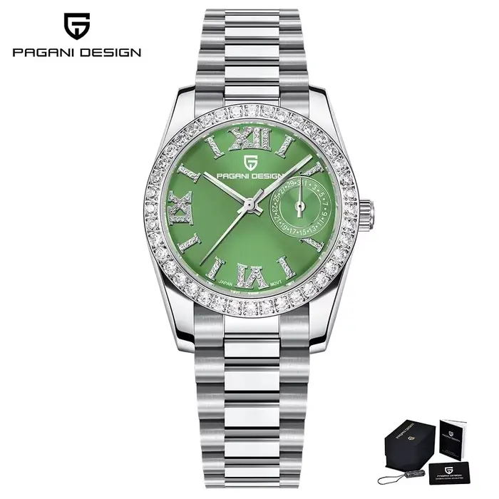 PAGANI DESIGN 32MM montre-bracelet de luxe pour femme japon TMI Movt montre à Quartz élégante pour l