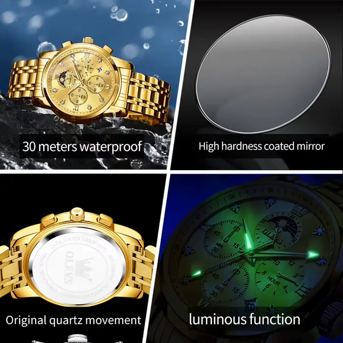 Montres pour hommes OLEVS 3655