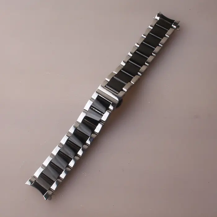 Bracelet de montre en acier inoxydable pour hommes et femmes