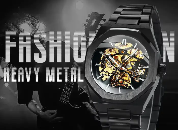 WINNER mode hommes montres haut de gamme montre mécanique de luxe