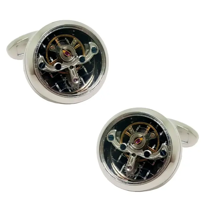 Boutons de manchette de montre pour hommes