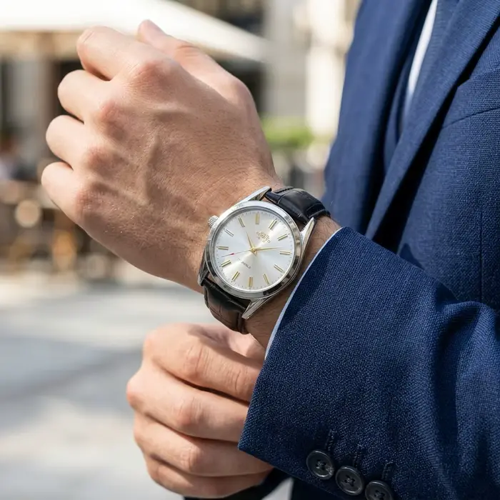 Montre mécanique vintage Beijing pour homme