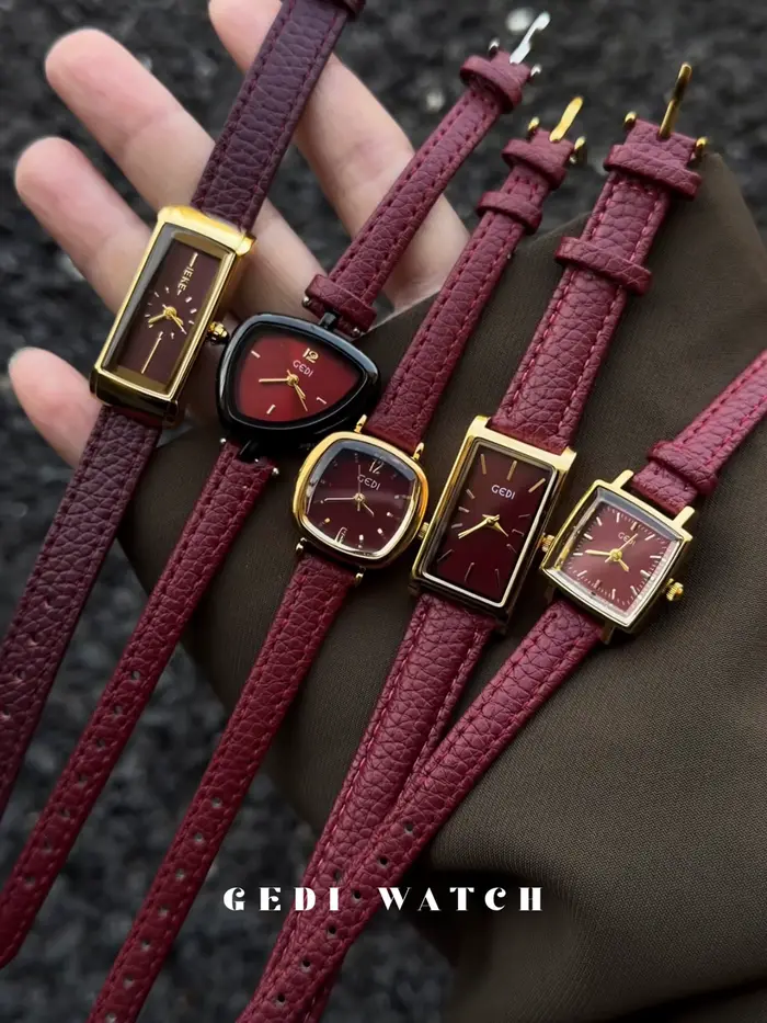 Montre de luxe pour femme style vintage quartz bracelet polyvalent et élégant cadeau occasion spéciale