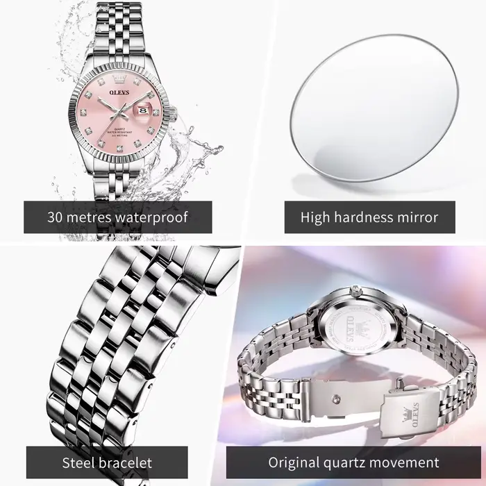 OLEVS – montre à Quartz pour femmes