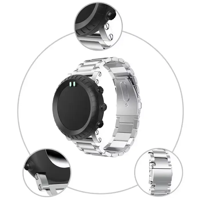 Bracelets de montre classiques de remplacement en acier inoxydable