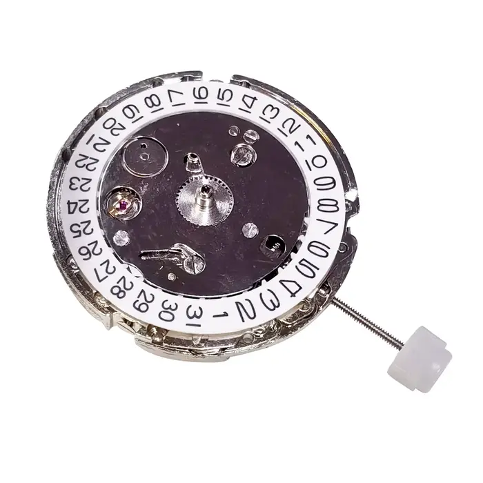 Mouvement automatique 8215 montre 3 aiguilles mouvement Date à 3 heures calendrier unique 21 600 bat