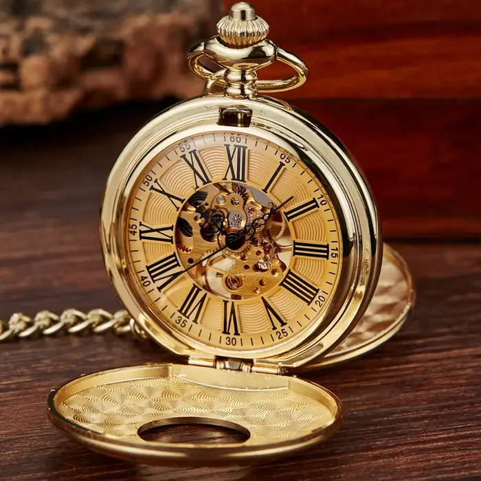 Montre à gousset — Montre mécanique Vintage pour hommes