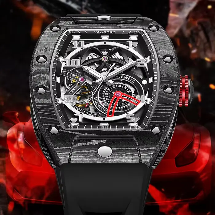 Montre automatique HANBORO pour homme