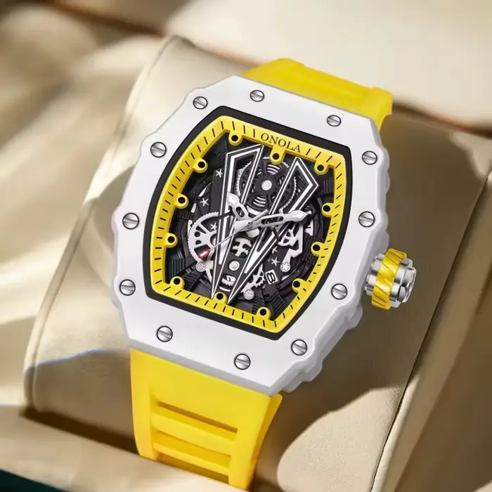 ONOLA 3826W montre de Sport de luxe pour hommes