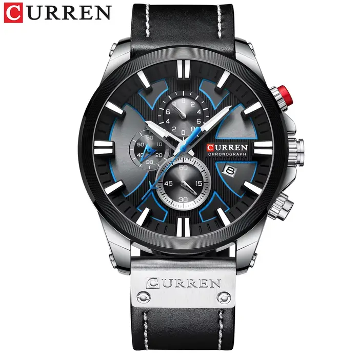 Nouveau CURREN hommes montres mode Quartz