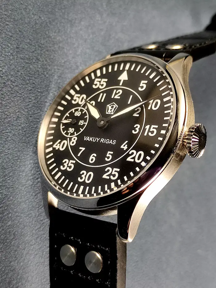Montre militaire mécanique manuelle pour hommes
