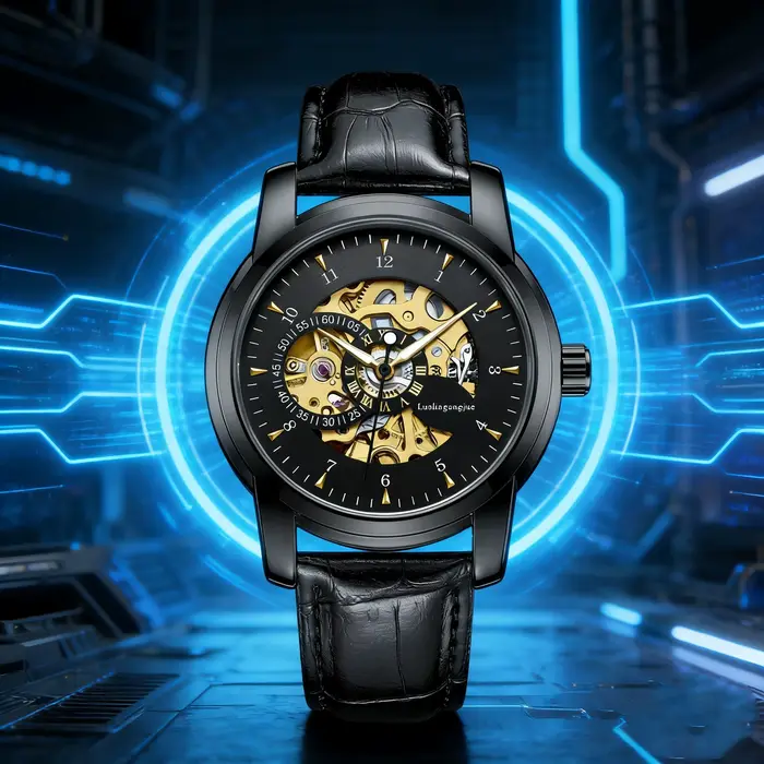 Montre classique de luxe pour hommes d'affaires