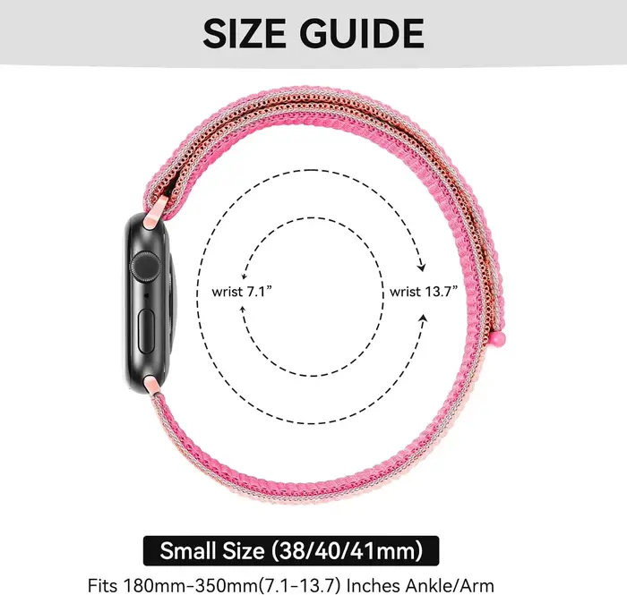 Velcro élastique pour brassards athlétiques pour iWatch 49mm 45mm 44mm 42mm 41mm 40mm 38mm