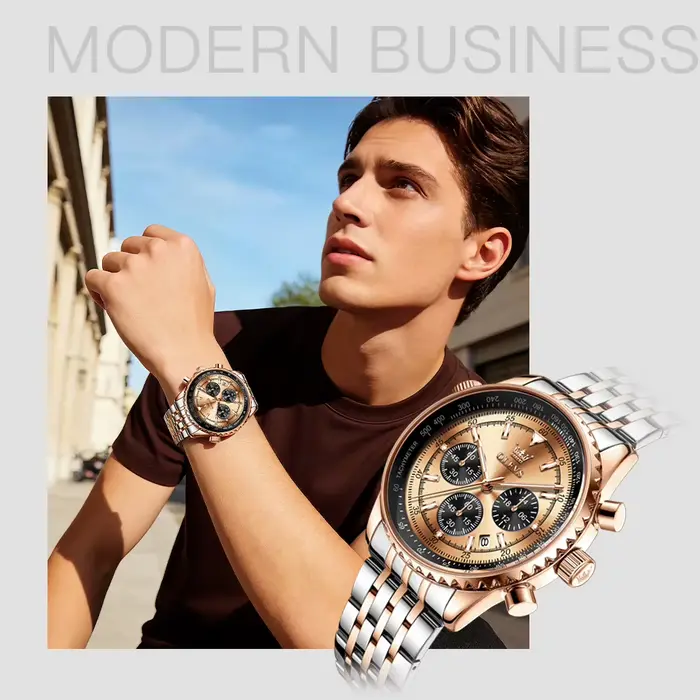 Montre homme OLEVS 2995 de luxe