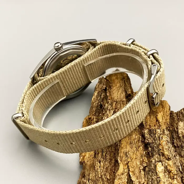 Montre mécanique HEIMDALLR rétro pour homme avec mouvement manuel, bracelet en cuir pour occasions spéciales et cadeaux