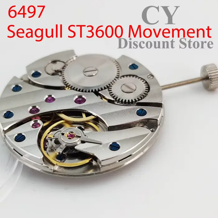 Mouvement mécanique haute précision 17 bijoux remplacer ETA 6497