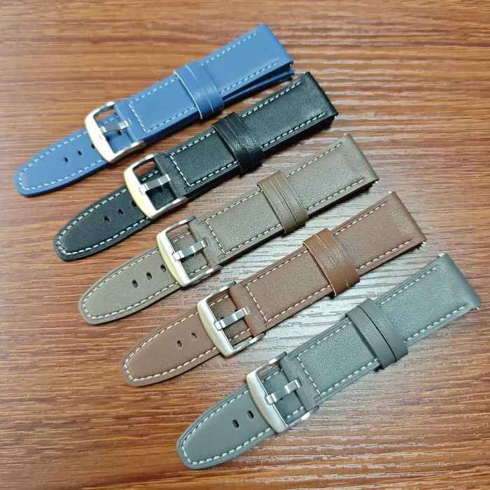 Bracelet de montre en cuir officiel 22mm