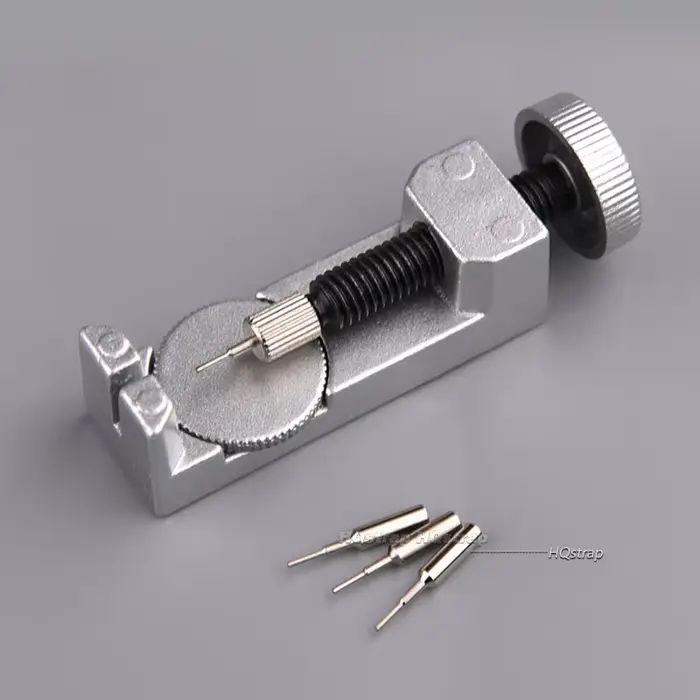Kit d'outils de réparation pour montres HQstrap ajusteur de broches extracteur de maillons bracelet barrettes à ressort horlogers professionnel outil réparation montre